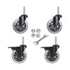 Hirate Ruedas giratorias de 3 pulgadas ruedas_1