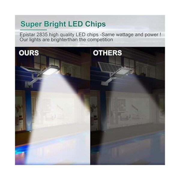 Gebosun Luces solares LED de calle para exteriores IP65_2