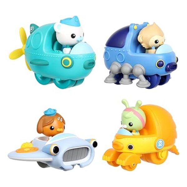 Octonauts Above Beyond Vehículos Gup Racers Paquete_3
