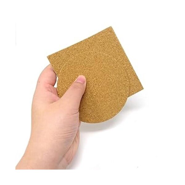 HONBAY 30 piezas de cuadrados de corcho autoadhesivos y