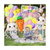 Globos de Pascua grandes y felices 32 pulgadas paquete_6