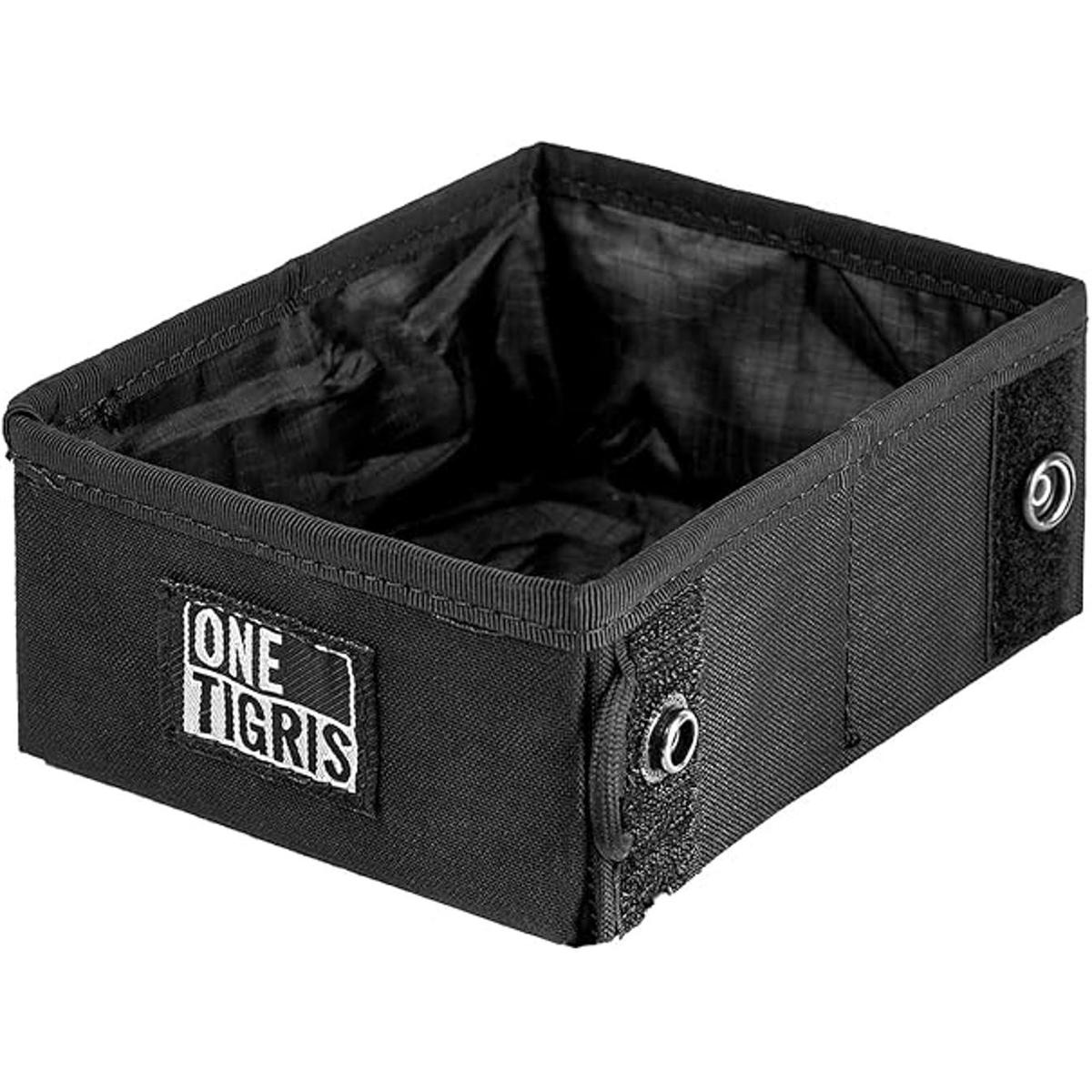 OneTigris Cuenco militar plegable para mascotas de 32