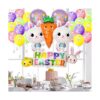 Globos de Pascua grandes y felices 32 pulgadas paquete_3