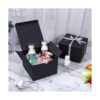NIGNYA Cajas de regalo negras de 5 x 5 x 3.5 pulgadas