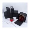 NIGNYA Cajas de regalo negras de 5 x 5 x 3.5 pulgadas