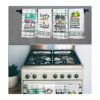OCCdesign Juego de 4 toallas de cocina divertidas para_4