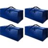Cosy Family Paquete de 4 bolsas de mudanza extra grandes