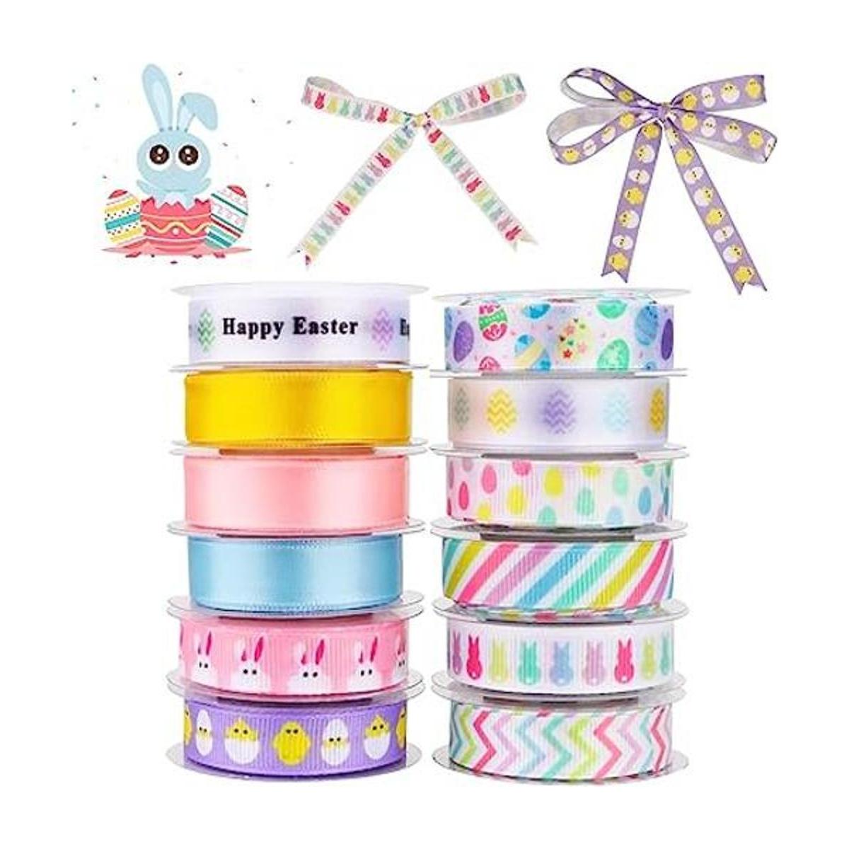 Kingovalley 12 rollos de cintas para el día de Pascua 0.5