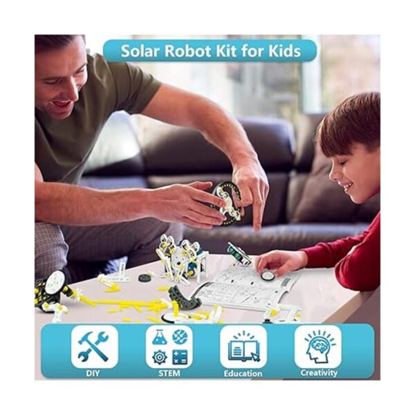 Dioju Kit de robot solar 13 en 1 para niños de 8 9 10