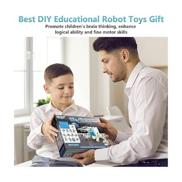 Dioju Kit de robot solar 13 en 1 para niños de 8 9 10