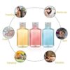 Frcctre Paquete de 60 botellas de viaje de plástico