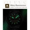 OLEVS Relojes mecánicos automáticos de esqueleto dorado_5
