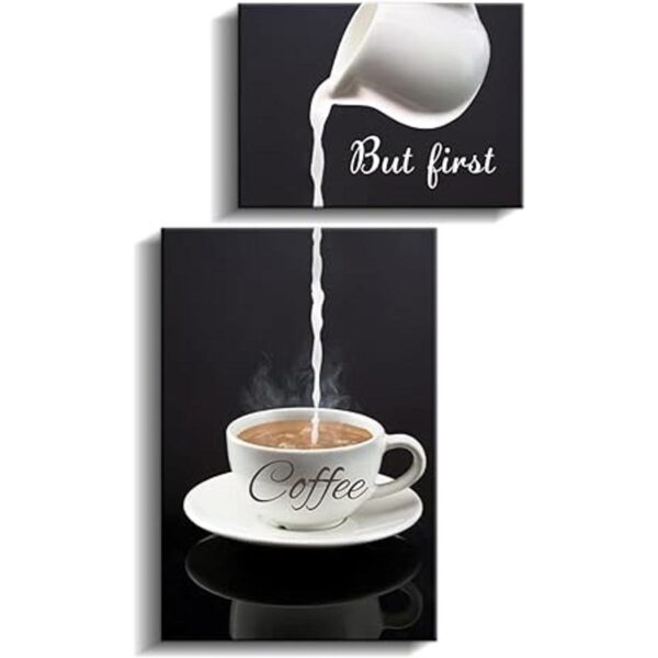 Decoración de pared de barra de café para cocina letrero