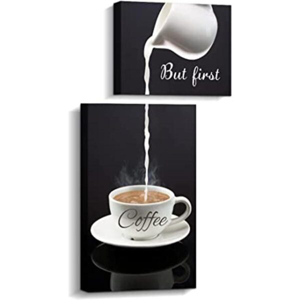 Decoración de pared de barra de café para cocina letrero