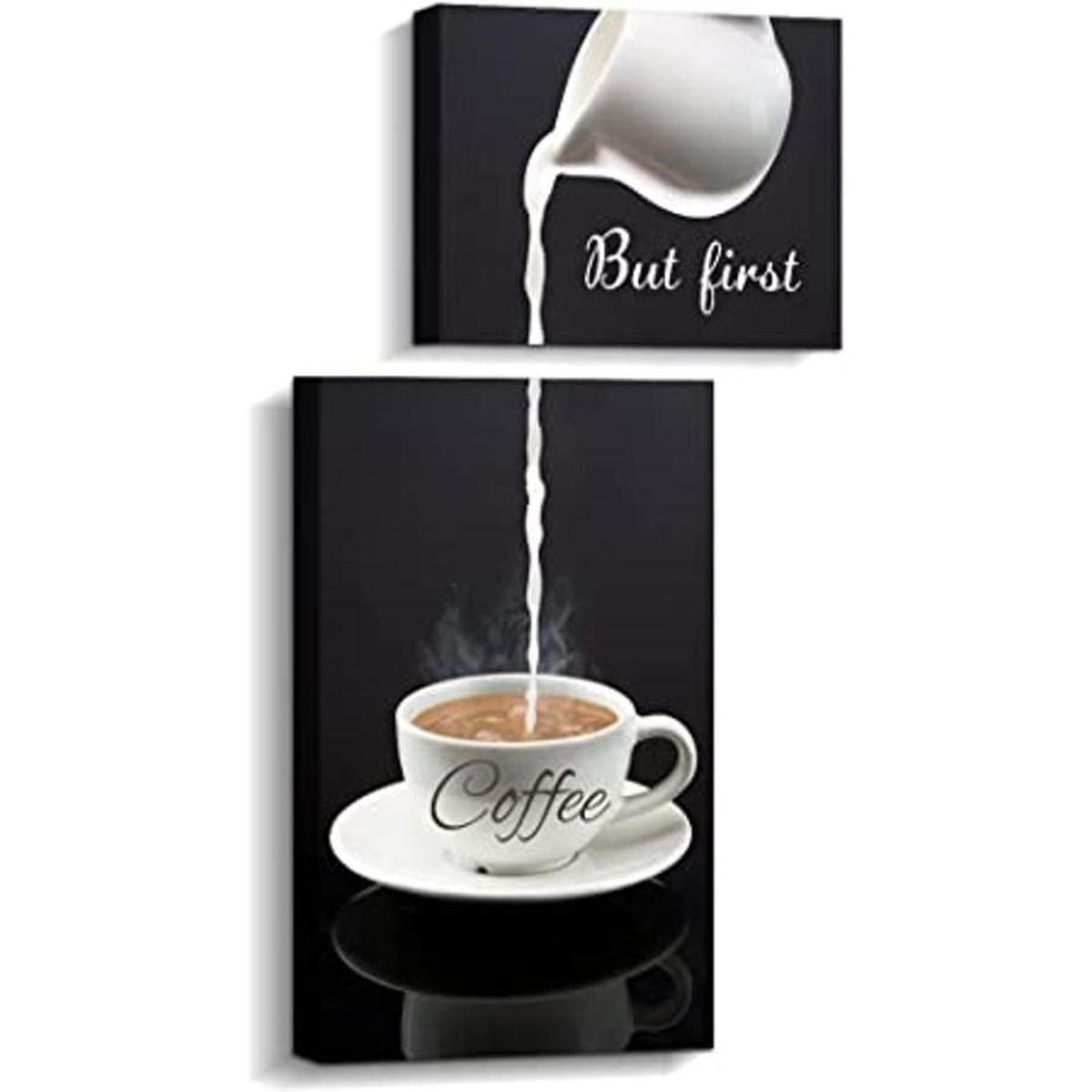 Decoración de pared de barra de café para cocina letrero