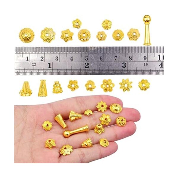 Tapones de cuentas estilo Bali de 4.23 oz con forma de