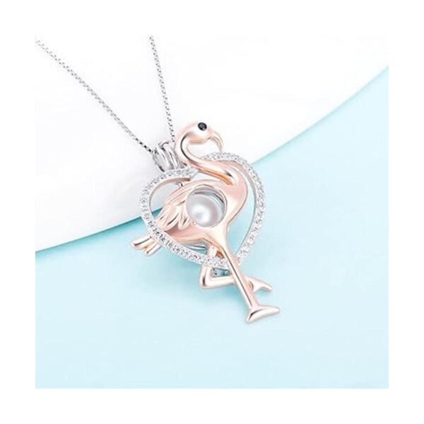 LGSY Colgante de plata de ley 925 con forma de flamenco_5