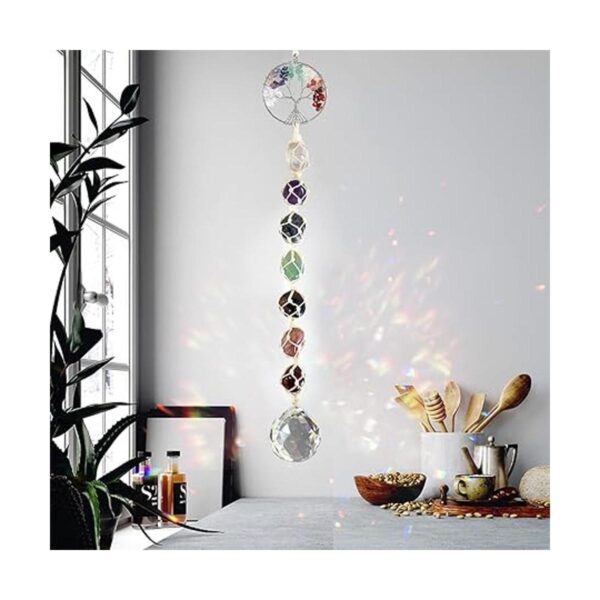 Decoración de ventana de atrapassol árbol de la vida 7_4
