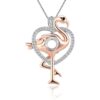 LGSY Colgante de plata de ley 925 con forma de flamenco_1