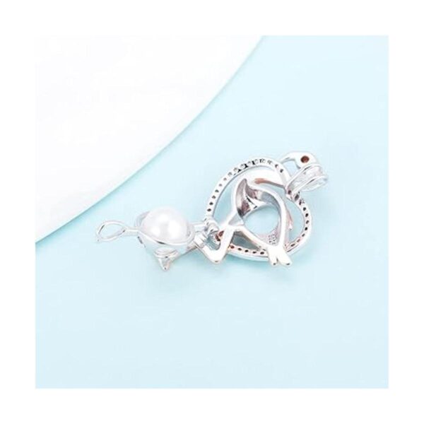 LGSY Colgante de plata de ley 925 con forma de flamenco_4