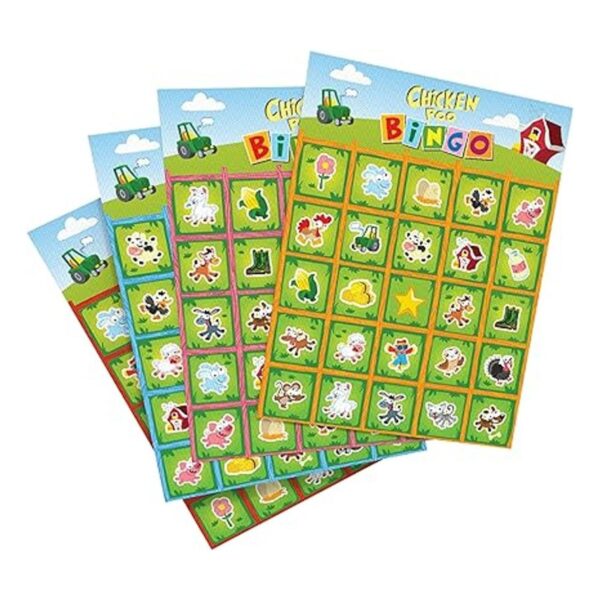 Goliath Juego de bingo de Chicken Poo WindUp Chicken_2