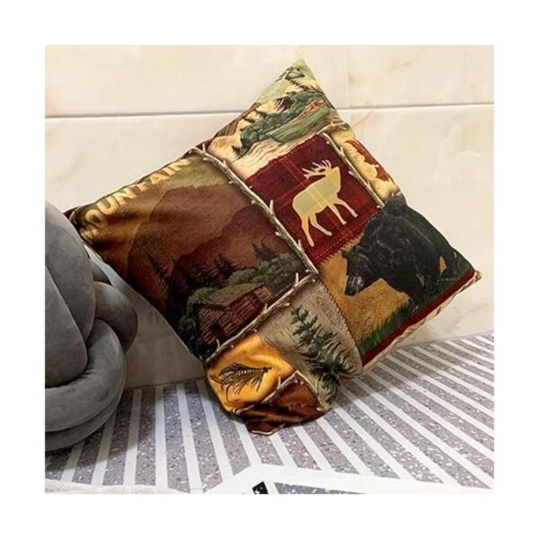 Juego de 4 fundas de almohada cuadradas de 18 x 18_2