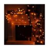 Lomotech Luces de Halloween naranjas 100 luces LED de_3