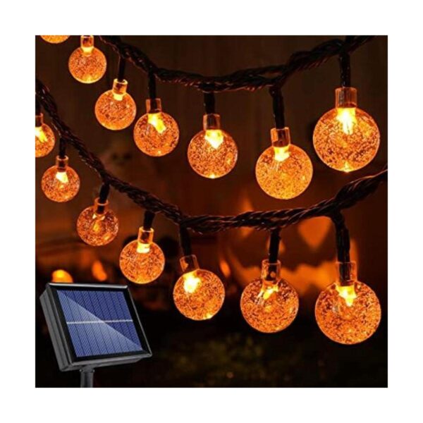 Lomotech Luces de Halloween naranjas 100 luces LED de_1