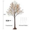 LITBLOOM rbol de aliento iluminado para bebé enchufable