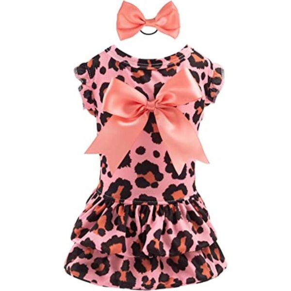 CuteBone Vestido para perro falda para cachorro traje de_1