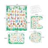 Ikfashoni Juego de 4 cortinas de ducha de animales para_6