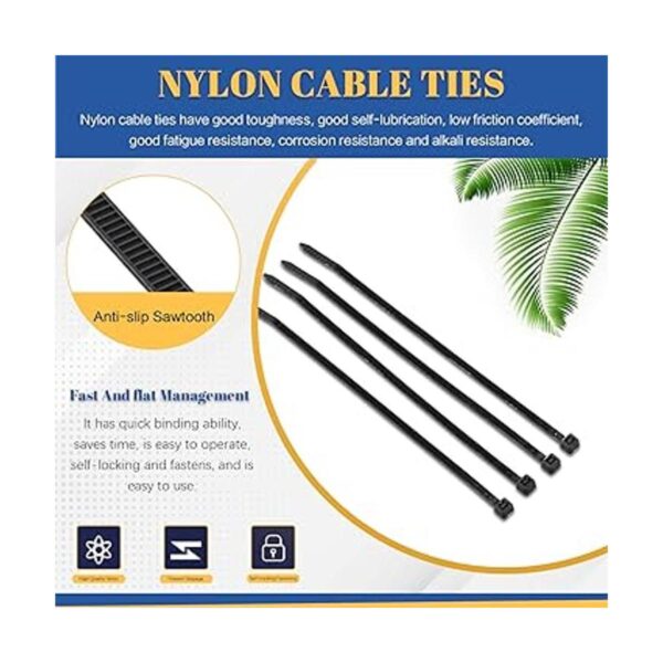 Glarks 360 piezas de base de sujeción para cables y bridas