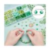 PH PandaHall 450 cuentas de vidrio verde de 0.31 pulgadas_5