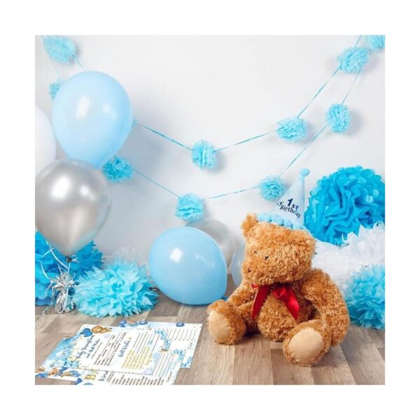 Juegos de baby shower de oso para niños o niñas 5_6