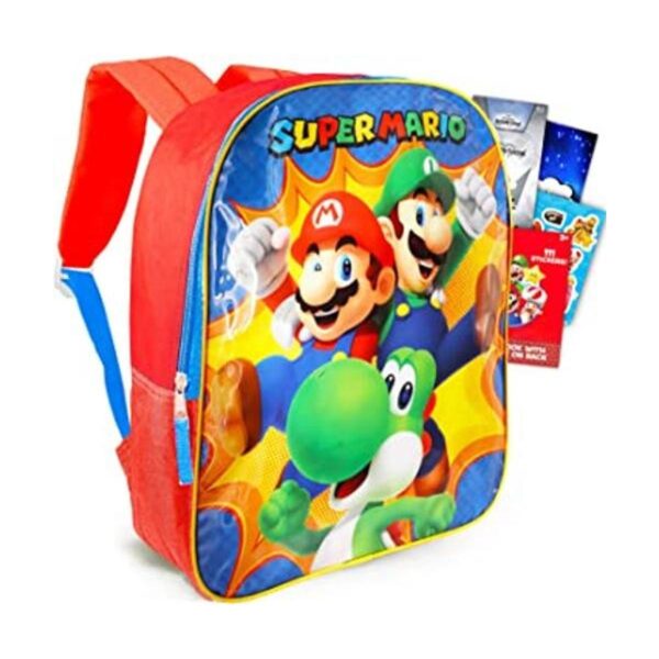 Mario Shop Super Mario Mochila para niños paquete de_1