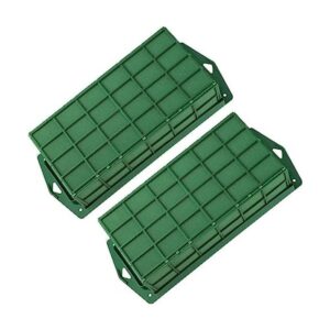 Hahood Paquete de 2 soportes rectangulares de jaula de