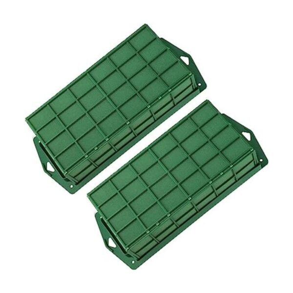 Hahood Paquete de 2 soportes rectangulares de jaula de