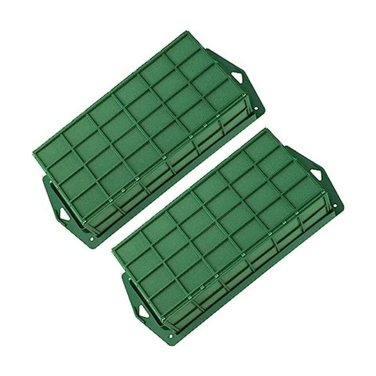 Hahood Paquete de 2 soportes rectangulares de jaula de