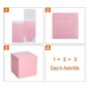 GEFTOL Caja de regalo pequeña color rosa paquete de 50