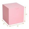 GEFTOL Caja de regalo pequeña color rosa paquete de 50
