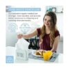 Heartland Home Servilletero de porcelana color blanco y_5