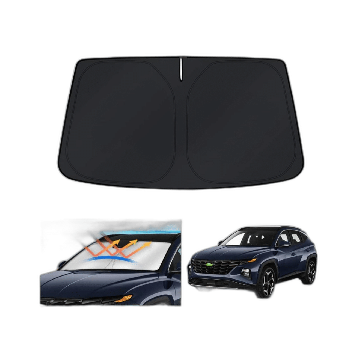 KUST Parasol para parabrisas Hyundai Tucson 2022 2023