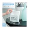 Heartland Home Servilletero de porcelana color blanco y_4