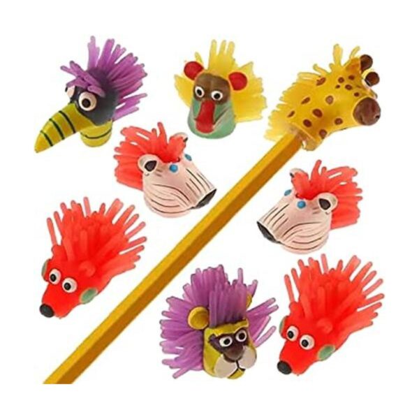 ArtCreativity Juego de 12 lápices de animales salvajes_1