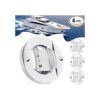 PSEQT 4 luces interiores de barco marino luz LED de 12 V_1