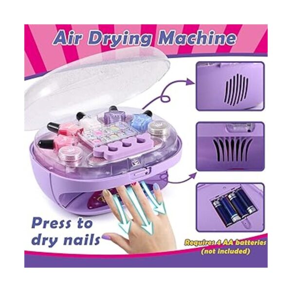 Golray Juego de esmaltes de uñas para niños para niñas_5