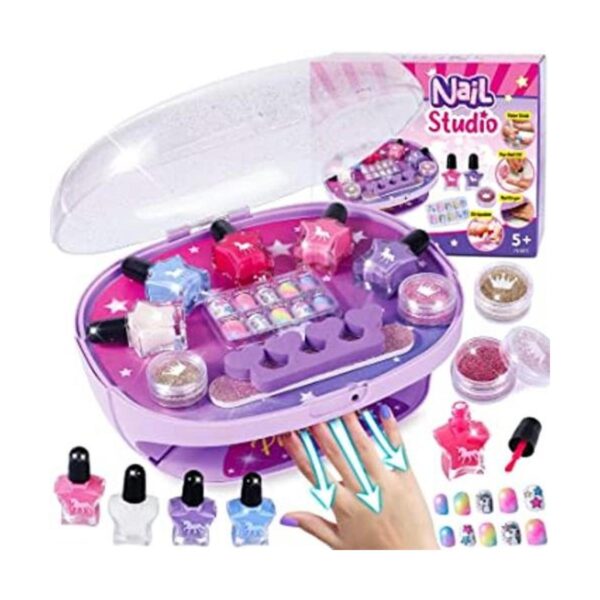 Golray Juego de esmaltes de uñas para niños para niñas_1