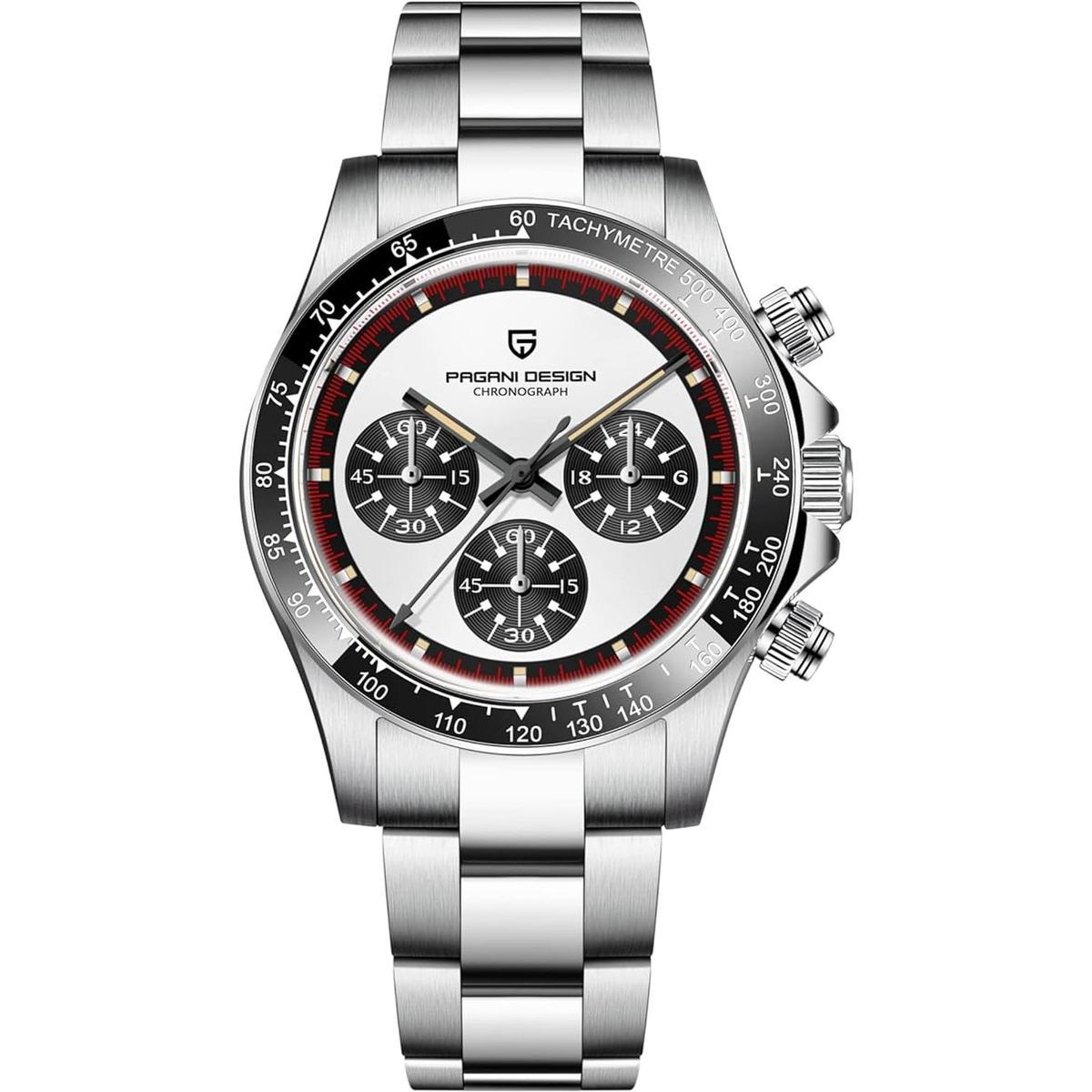 Pagani Design Reloj de pulsera con cronógrafo de cuarzo