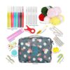 Coopay Kit de ganchillo de 58 piezas para principiantes
