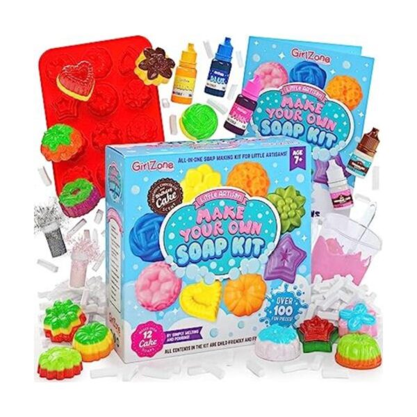 GirlZone Little Artisan Make Your Own Soap Kit de jabón_1